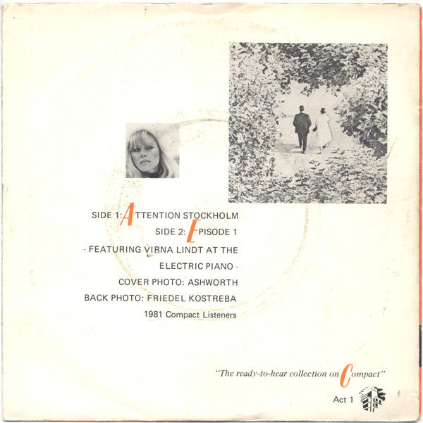 Virna Lindt : Attention Stockholm (7", Single)