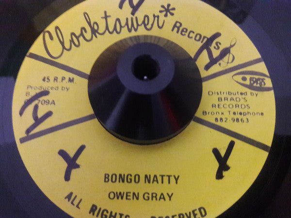 Owen Gray : Bongo Natty (7", Single)