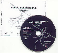 Ted Nugent : Crave (CD, Single, Promo)