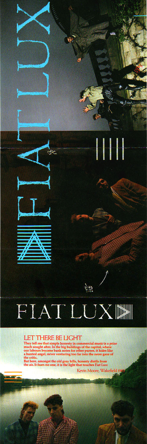 Fiat Lux : Photography (7", Single)