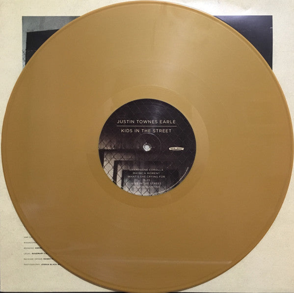 Justin Townes Earle : Kids In The Street (LP, Album, Ltd, Gol + 7")