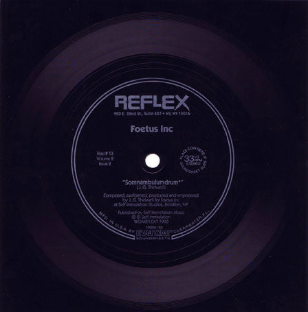 Foetus Inc.* / Quit : Somnambulumdrum / It's All The Same (Flexi, 6")