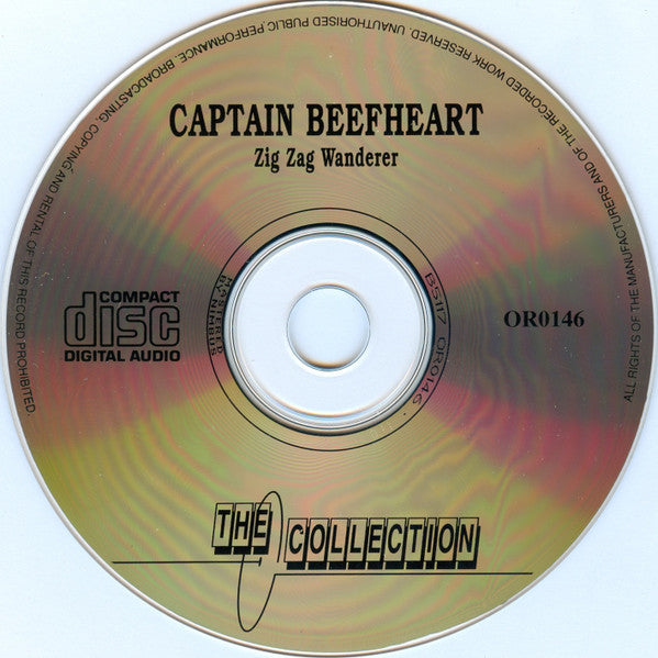 Captain Beefheart : Zig Zag Wanderer (CD, Album, Mono, RE)