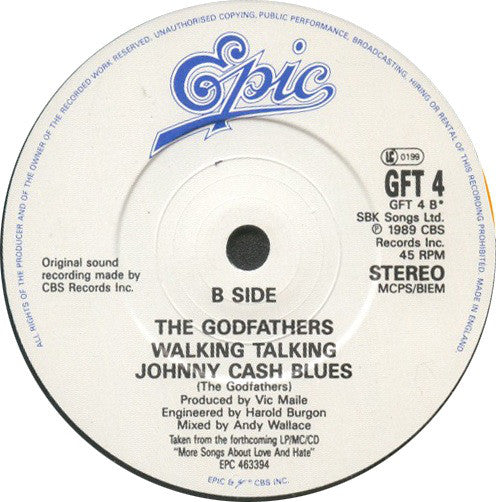 The Godfathers : She Gives Me Love (7", Single)