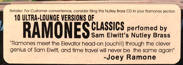 The Nutley Brass : Ramones Songbook (CD, Album)