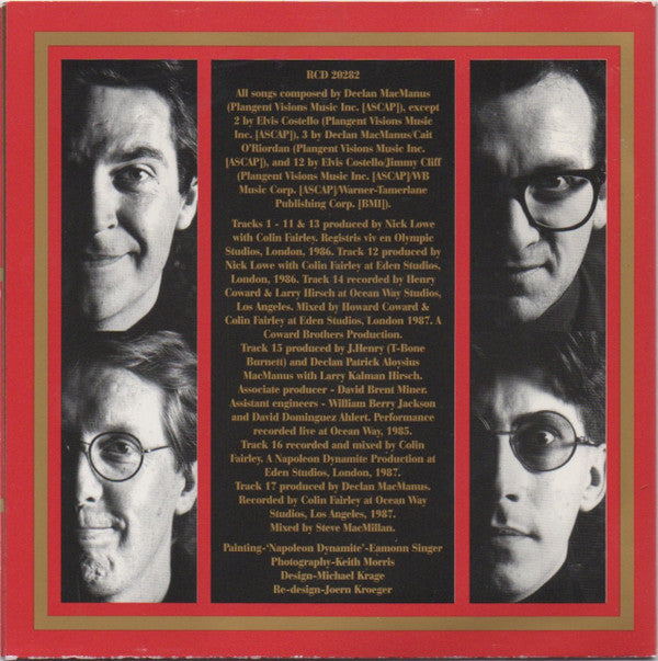 Elvis Costello & The Attractions : Blood & Chocolate promo with 'An Overview Disc' (CD, Album, Dlx, RM + CD, Album, Promo)