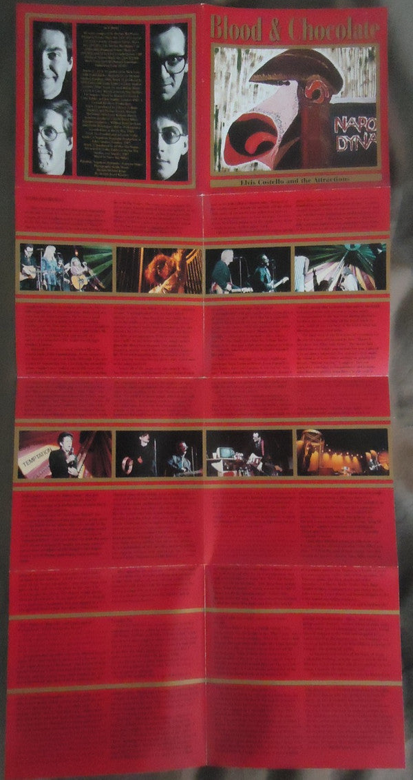 Elvis Costello & The Attractions : Blood & Chocolate promo with 'An Overview Disc' (CD, Album, Dlx, RM + CD, Album, Promo)