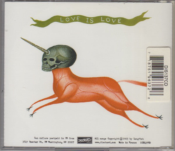 Lungfish : Love Is Love (CD, Album)