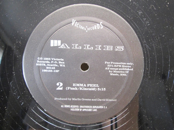 The Allies (3) : Emma Peel (12", Single, Promo)