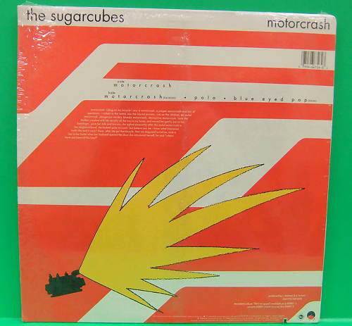 The Sugarcubes : Motorcrash (12", Single)