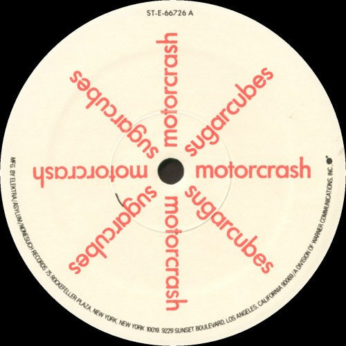 The Sugarcubes : Motorcrash (12", Single)
