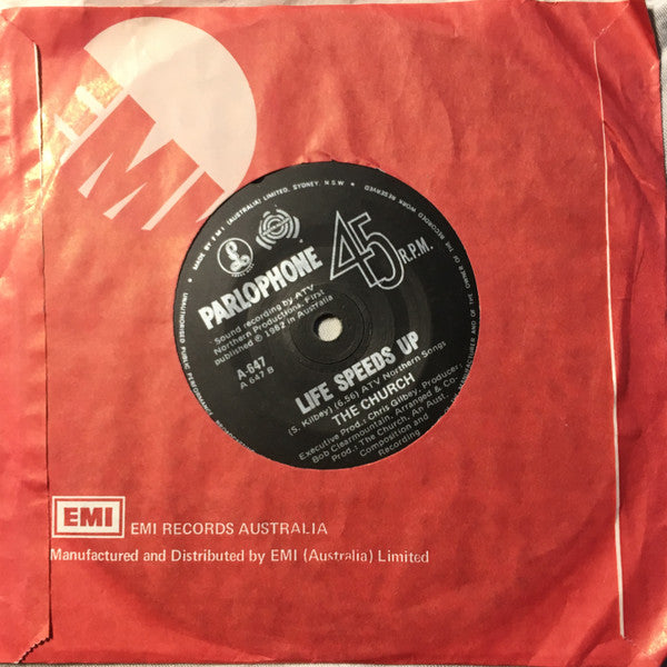 The Church : Almost With You (7", Single, Rai)