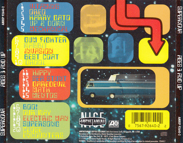 Supernova (11) : Ages 3 And Up (CD, Album)
