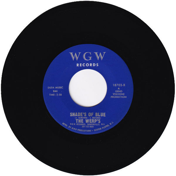 The Werp's : Love's A Fire / Shade's Of Blue (7", Single)