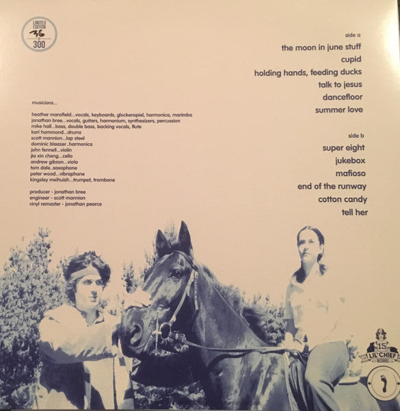 The Brunettes : Holding Hands, Feeding Ducks (LP, Ltd, Num, Whi)