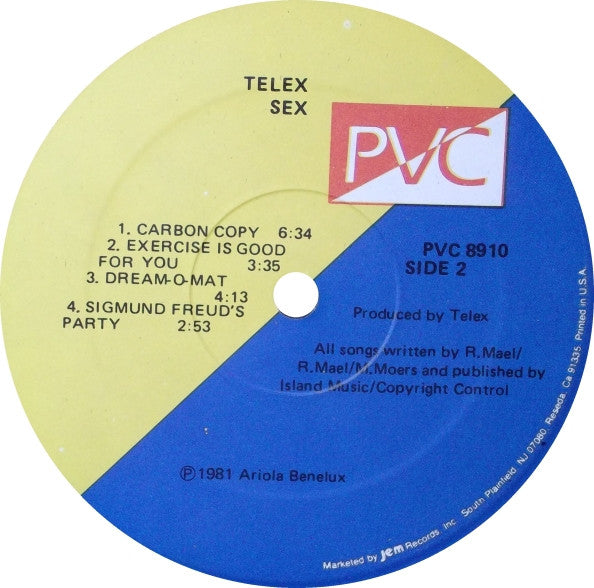 Telex : Sex (LP, Album)