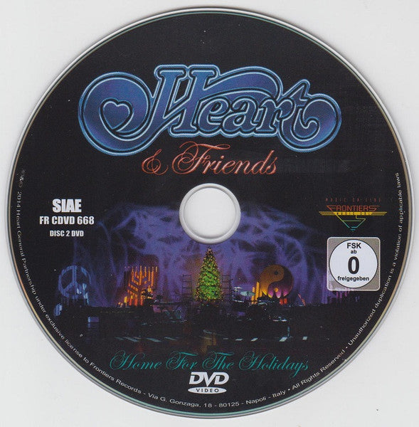 Heart & Friends : Home For The Holidays (CD, Album + DVD-V, NTSC + Dlx, Dig)