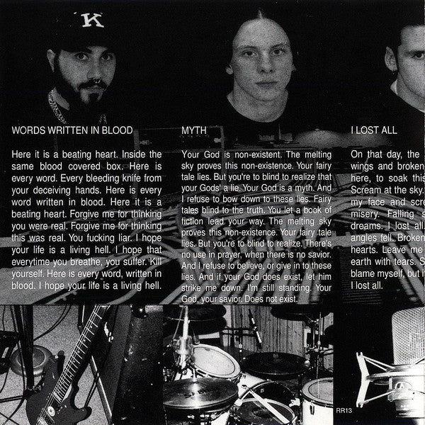 Arson (3) : Words Written In Blood (CD, EP)
