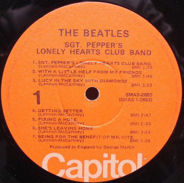 The Beatles : Sgt. Pepper's Lonely Hearts Club Band (LP, Album, M/Print, RE, Gat)