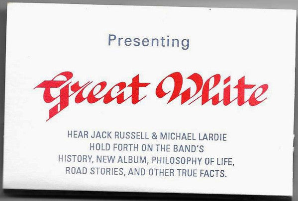 Great White : Raw & Uncensored (Cass, Ltd, Promo)