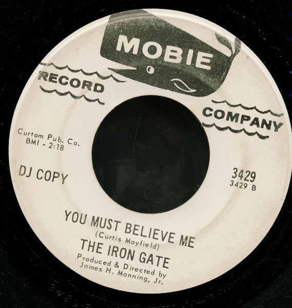 The Iron Gate : Get Ready (7", Promo)