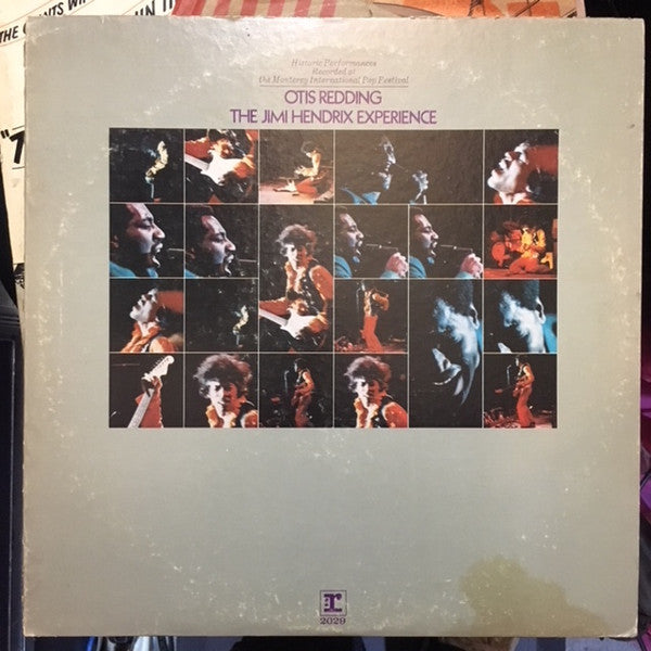 Otis Redding / The Jimi Hendrix Experience : Historic Performances Recorded At The Monterey International Pop Festival (LP, Album, RE)