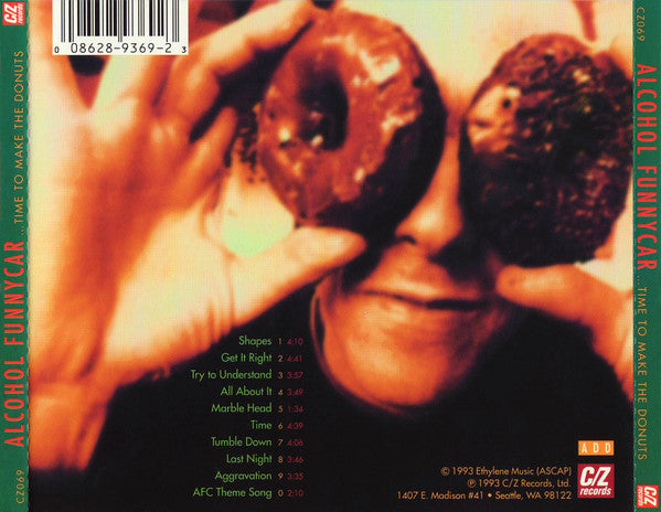 Alcohol Funnycar : Time To Make The Donuts (CD, Album)