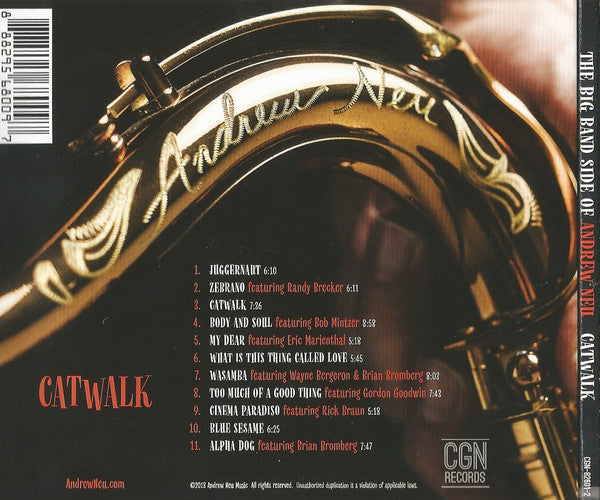 Andrew Neu : Catwalk (CD)