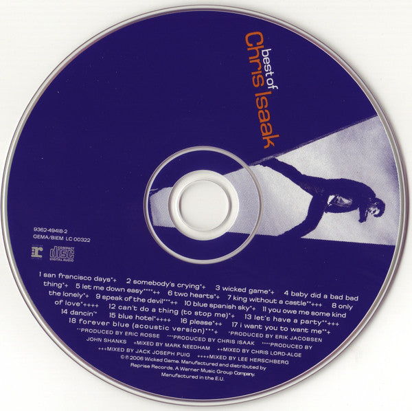 Chris Isaak : Best Of Chris Isaak (HDCD, Comp, RM)