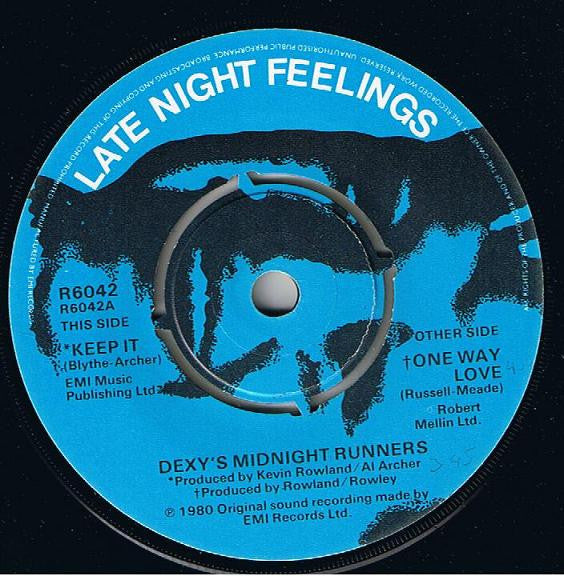 Dexys Midnight Runners : Keep It Part Two (Inferiority Part One) (7", Single)