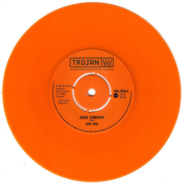 Arthur "Duke" Reid / Roland Alphonso : Judge Sympathy / Never To Be Mine (7", RSD, Ltd, RE, Ora)