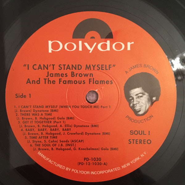 James Brown & The Famous Flames : I Can't Stand Myself When You Touch Me (LP, Album, RE)
