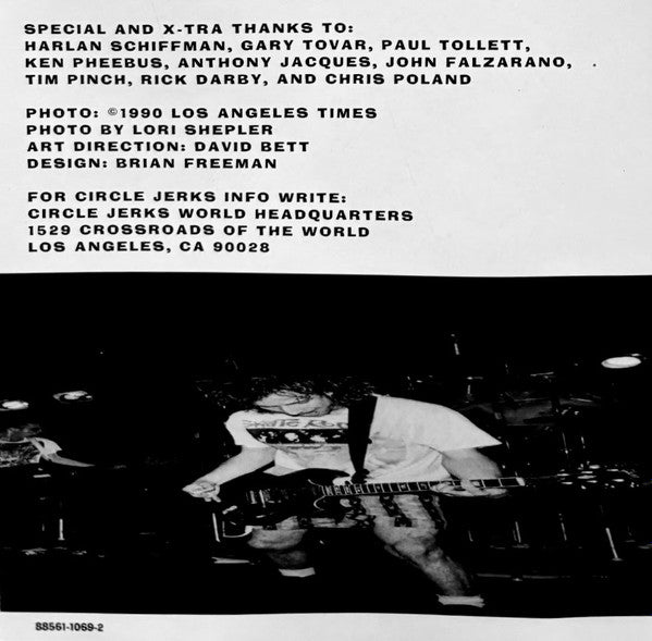 Circle Jerks : Gig (CD, Album)