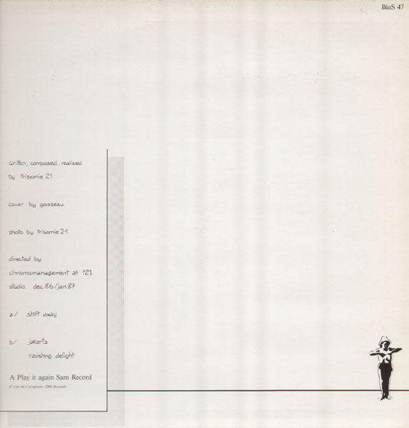 Trisomie 21 : Shift Away ° Jakarta ° Ravishing Delight (12")