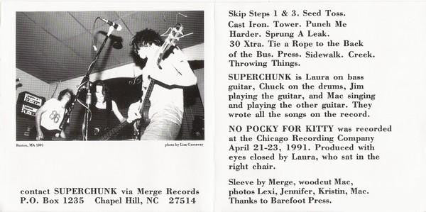 Superchunk : No Pocky For Kitty (CD, Album, RE)