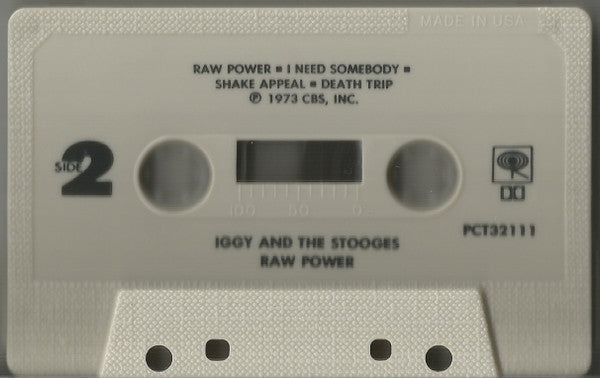 Iggy And The Stooges* : Raw Power (Cass, Album, RE, Dol)