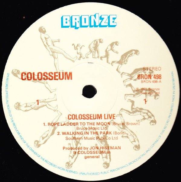 Colosseum : Colosseum Live (2xLP, Album, RE, Gat)