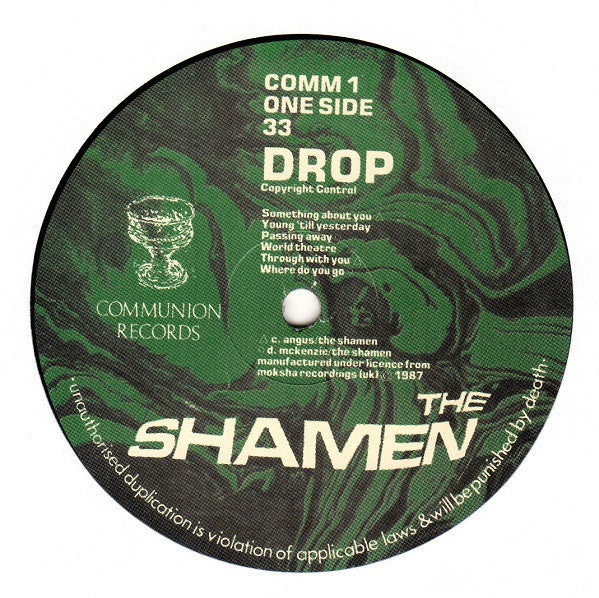 The Shamen : Drop (LP, Album)