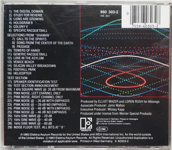 Various / No Artist : The Digital Domain: A Demonstration (CD, Album, Tar)