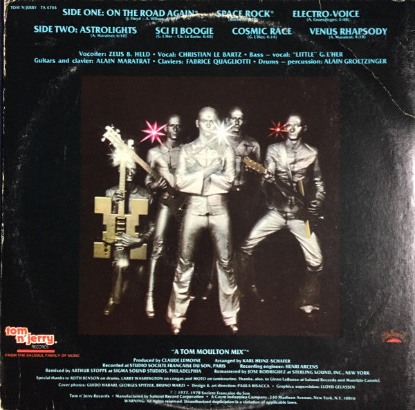 Tom N' Jerry's Rockets* : On The Road Again (LP, Album, Promo)