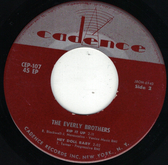 Everly Brothers : The Everly Brothers (7", EP)