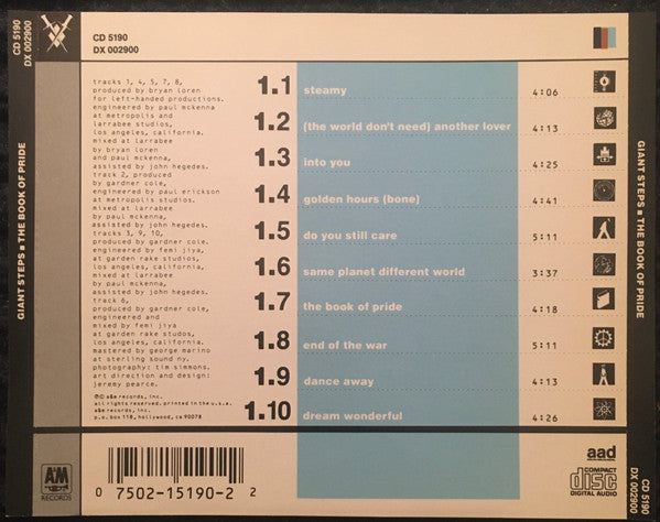 Giant Steps (2) : The Book Of Pride (CD, Album)