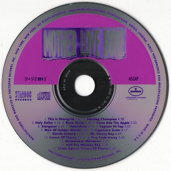 Mother Love Bone : Mother Love Bone (2xCD, Comp, S/Edition)