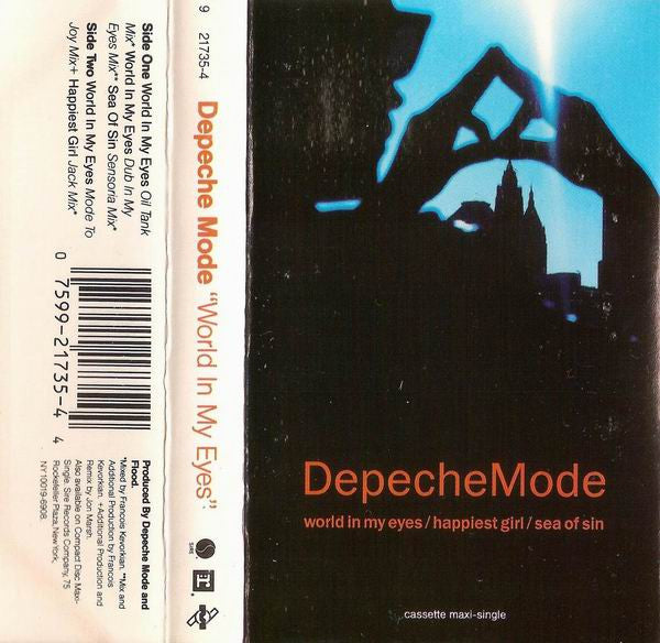 DepecheMode* : World In My Eyes / Happiest Girl / Sea Of Sin (Cass, Maxi, SR,)