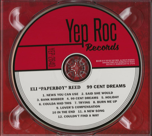 Eli "Paperboy" Reed : 99 Cent Dreams (CD, Album)