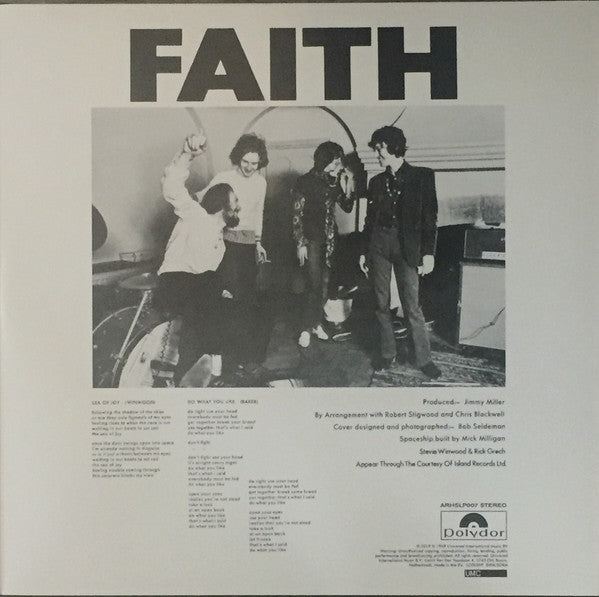 Blind Faith (2) : Blind Faith (LP, Album, RE, RM, 180)