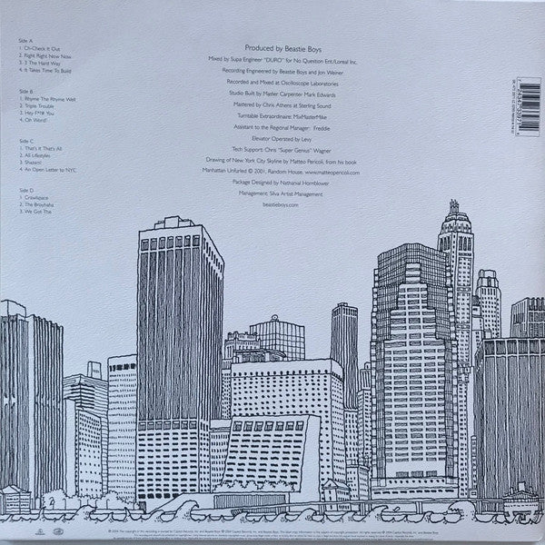 Beastie Boys : To The 5 Boroughs (2xLP, Album)