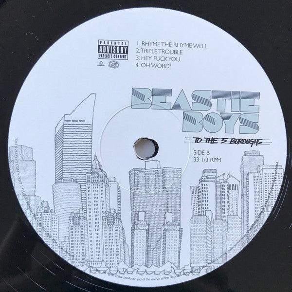 Beastie Boys : To The 5 Boroughs (2xLP, Album)