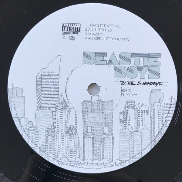 Beastie Boys : To The 5 Boroughs (2xLP, Album)