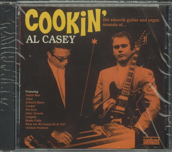Al Casey (2) : Cookin' The Smooth Guitar And Organ Sounds Of... (CD, Mono)